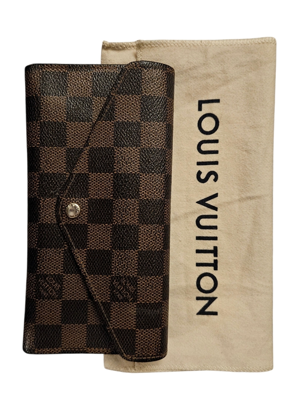 Louis Vuitton | Damier Ebene Josephine Wallet | Envelope Wallet | TN1123